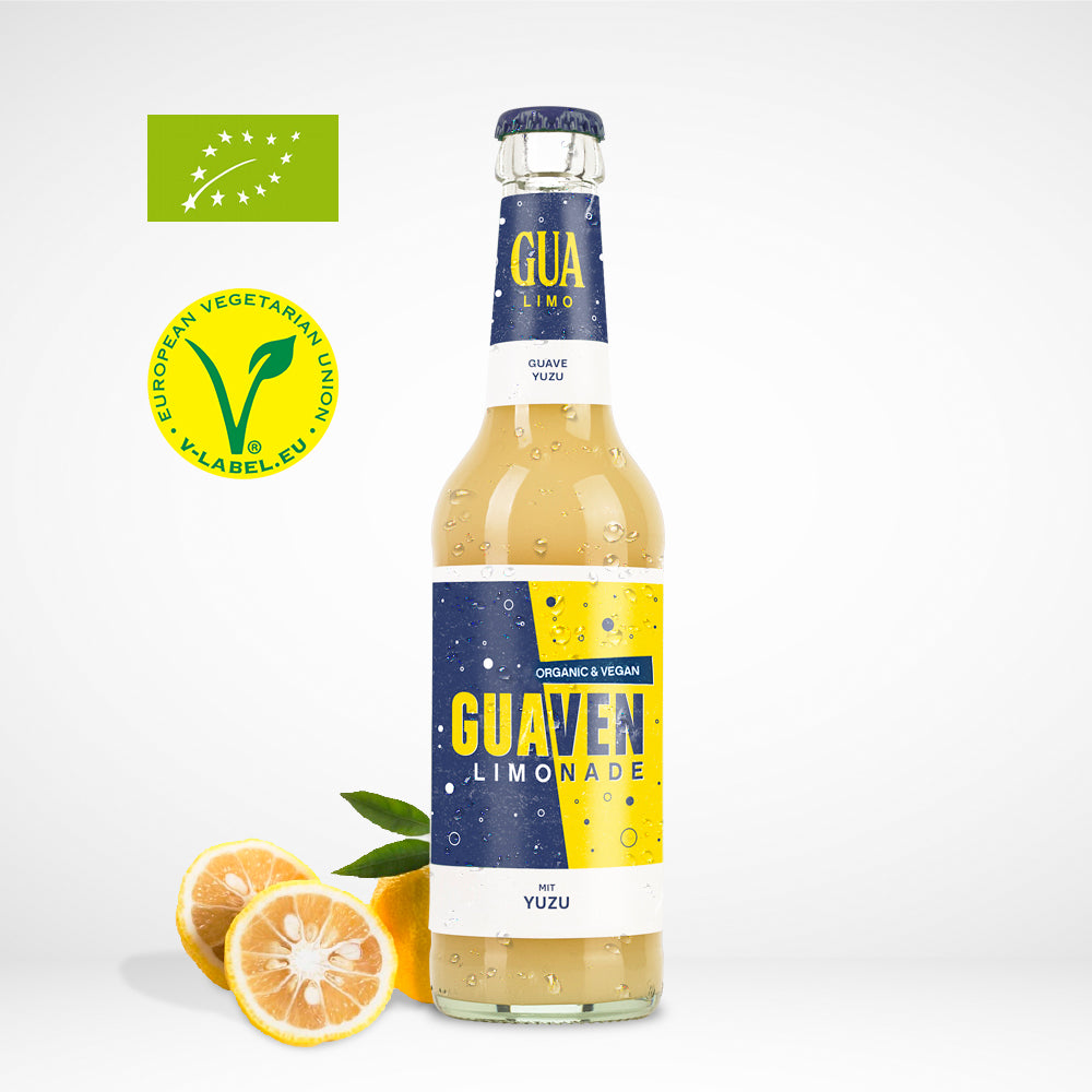 Guaven-Fruchtlimonade mit Yuzu | BIO & Vegan | 24x330ml